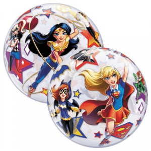 DC Super Hero Girls 22in Bubble Balloon Party Supplies Decoration Ideas Novelty Gift 46730