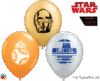 Mini Star Wars 5in Latex Balloons Party Supplies Decoration Ideas Novelty Gift 57958