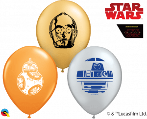 Mini Star Wars 5in Latex Balloons Party Supplies Decoration Ideas Novelty Gift 57958