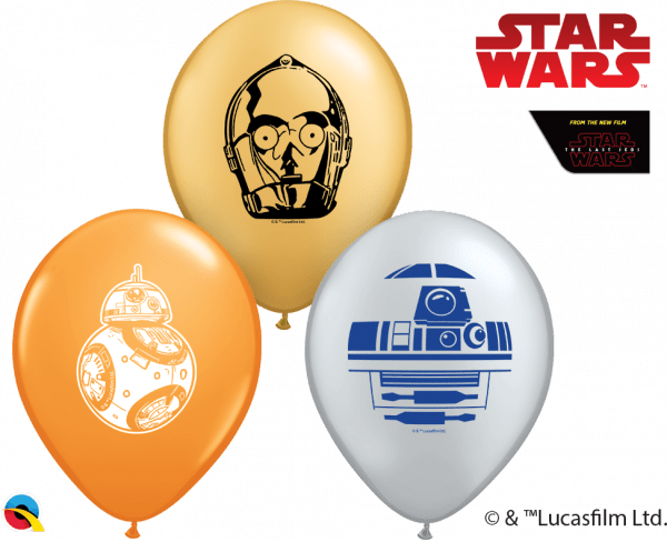 Mini Star Wars 5in Latex Balloons Party Supplies Decoration Ideas Novelty Gift 57958
