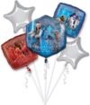 Star Wars Last Jedi 5 Balloon Bouquet Bouquet Party Supplies Decoration Ideas Novelty Gift 36685