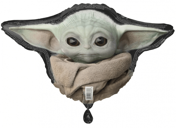 Star Wars Baby Yoda Head 27in Shape Balloon Party Supplies Decoration Ideas Novelty Gift 78337