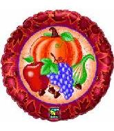 Autumn Harvest Fruits 18in Balloon Party Supplies Decorations Ideas Novelty Gift 79471