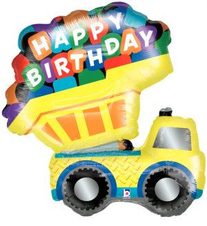 Dumper Birthday 33in Supershape Balloon Party Supplies Decoration Ideas Novelty Gift 85276