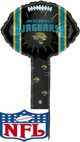 Jacksonville Jaguars 9in Air Hammer Balloon Party Supplies Decoration Ideas Novelty Gift 88068