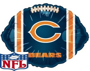Chicago Bears Ball 18in Balloon Party Supplies Decoration Ideas Novelty Gift 88845