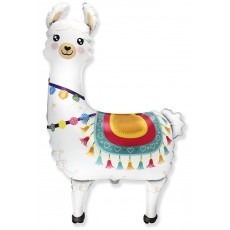 Happy Llama Jumbo Shape Balloon Party Supplies Decorations Ideas Novelty Gift