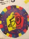 Colourful Happy 50th Birthday Balloon Party Supplies Decoration Ideas Novelty Gift 04287