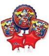 DC Super Hero Girls 5 Balloon Bouquet Party Supplies Decoration Ideas Novelty Gift 33227