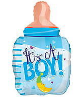 Its A Boy Bottle 22in Jr Shape Balloon Party Supplies Decoration Ideas Novelty Gift 434146