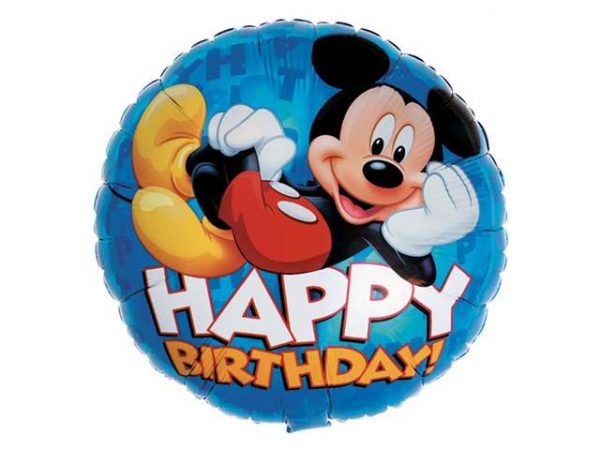 Mickey Mouse Posing Birthday 18in Balloon Party Supplies Decoration Ideas Novelty Gift 81640