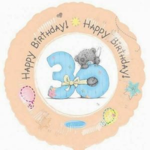 Peach Tatty Teddy 30th Birthday Balloon Party Supplies Decoration Ideas Novelty Gift 20529