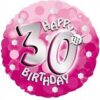 Pink Sparkle 30th Birthday Balloon Party Supplies Decoration Ideas Novelty Gift 23657