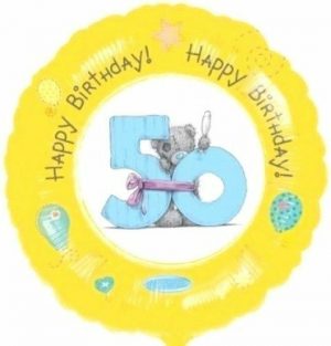 Tatty Teddy Happy 50th Birthday Balloon Party Supplies Decoration Ideas Novelty Gift 20532