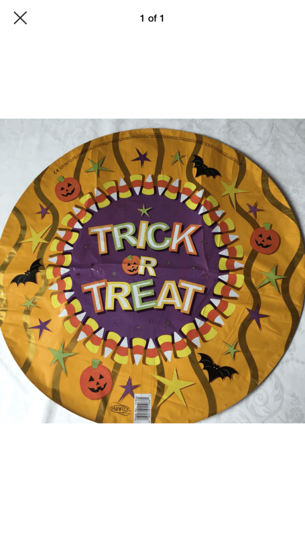 Trick Or Treat Icons 18in Balloon Party Supplies Decoration Ideas Novelty Gift 11966