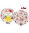 Happy Anniversary 16in Orbz Balloon Party Supplies Decoration Ideas Novelty Gift 30687