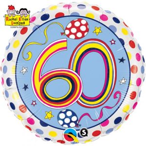 Rachel Ellen 60th Birthday Balloon Party Supplies Decorations Ideas Novelty Gift