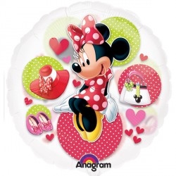 Minnie Mouse See Thru 26in Jumbo Balloon Party Supplies Decoration Ideas Novelty Gift 26222