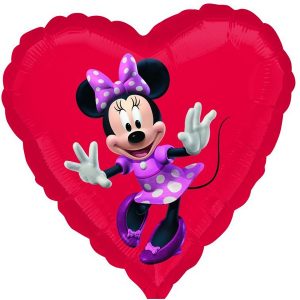 Minnie Mouse Red Heart 18in Balloon Party Supplies Decoration Ideas Novelty Gift 22944