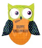 Halloween Owl 31in Supershape Balloon Party Supplies Decoration Ideas Novelty Gift 18358