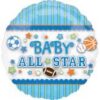 Blue Baby All Star 26in Jumbo Balloon Party Supplies Decoration Ideas Novelty Gift 26897