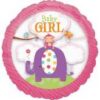 Baby Girl Elephant 26in Jumbo Balloon Party Supplies Decoration Ideas Novelty Gift 26898