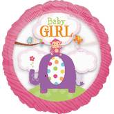 Baby Girl Elephant 26in Jumbo Balloon Party Supplies Decoration Ideas Novelty Gift 26898