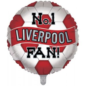 No 1 Liverpool Fan Football 18in Balloon Party Supplies Decoration Ideas Novelty Gift FB18/16