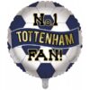 No 1 Tottenham Fan Football 18in Balloon Party Supplies Decoration Ideas Novelty Gift FB18/35