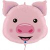 Cute Pig Head 30in Shape Balloon Party Supplies Decoration Ideas Novelty Gift G72014