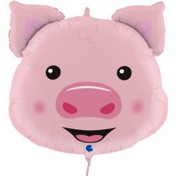 Cute Pig Head 30in Shape Balloon Party Supplies Decoration Ideas Novelty Gift G72014