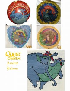 Quest for Camelot balloons Party Supplies Decorations Ideas Novelty Gift