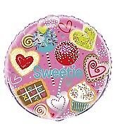 Sweetie Pink Treats Sweets 18in Balloon Party Supplies Decoration Ideas Novelty Gift 47848