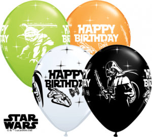 Star Wars Happy Birthday 11in Latex Balloons Party Supplies Decoration Ideas Novelty Gift 18669