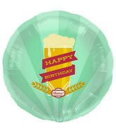Happy Birthday Brew Beer Balloon Party Supplies Decorations Ideas Novelty Gift