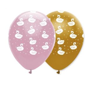 Swan 12in Latex Balloons Party Supplies Decoration Ideas Novelty Gift RB325