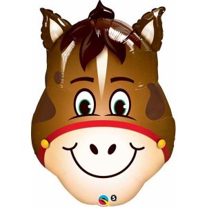 Hilarious Horse Head Supershape Balloon Party Supplies Decorations Ideas Novelty Gift