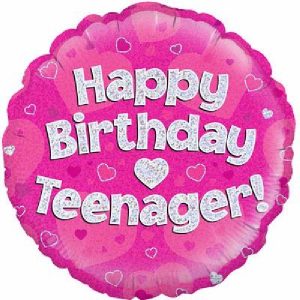 Teenager Birthday Pink Glitz Balloon Party Supplies Decorations Ideas Novelty Gift