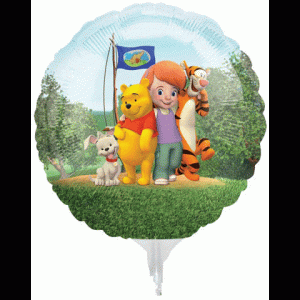 3-Pack Air Fill Winnie The Pooh Balloons Party Supplies Decorations Ideas Novelty Gift