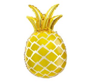 Gold Pineapple Jumbo Shape Balloon Party Supplies Decorations Ideas Novelty Gift