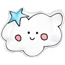 Cloud And Star Junior Shape Balloon Party Supplies Decorations Ideas Novelty Gift