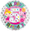 Happy 5th Birthday Dancing Fairy Balloon Party Supplies Decorations Ideas Novelty Gift