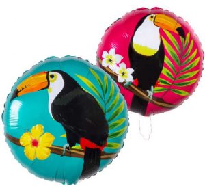 52592 Toucan Double Sided Standard Balloon Party Supplies Decorations Ideas Novelty Gift