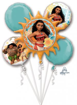 Moana Balloon Bouquet Party Supplies Decorations Ideas Novelty Gift