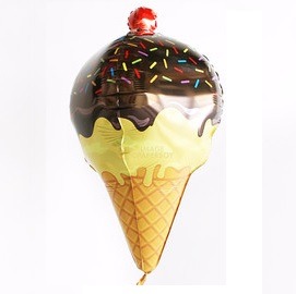 Ice Cream Multi Side 33in Shape Balloon Party Supplies Decoration Ideas Novelty Gift 35255