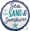 Sea Sand And Sunshine Standard Balloon Party Supplies Decorations Ideas Novelty Gift