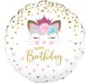 Floral Cat Crown Birthday Standard Balloon Party Supplies Decorations Ideas Novelty Gift