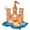 Sandcastle 37in Jumbo Shape Balloon Party Supplies Decoration Ideas Novelty Gift 85739