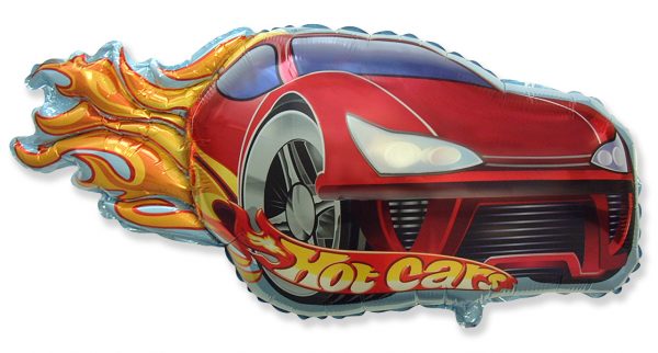 Red Hot Cars Toy Car Shape Balloon Party Supplies Decorations Ideas Novelty Gift
