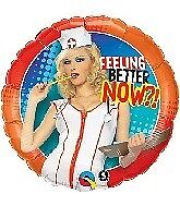 Sexy Nurse Get Well Standard Balloon Party Supplies Decorations Ideas Novelty Gift